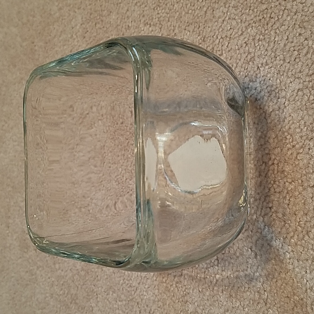 Libbey glass vase/container